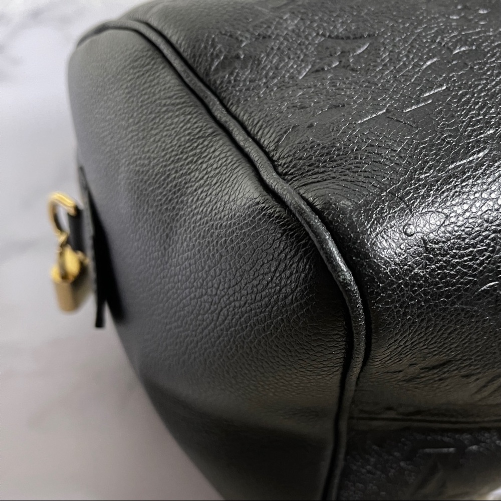 Louis Vuitton Monogram Empreinte Speedy 30 Noir - Picture 8 of 16